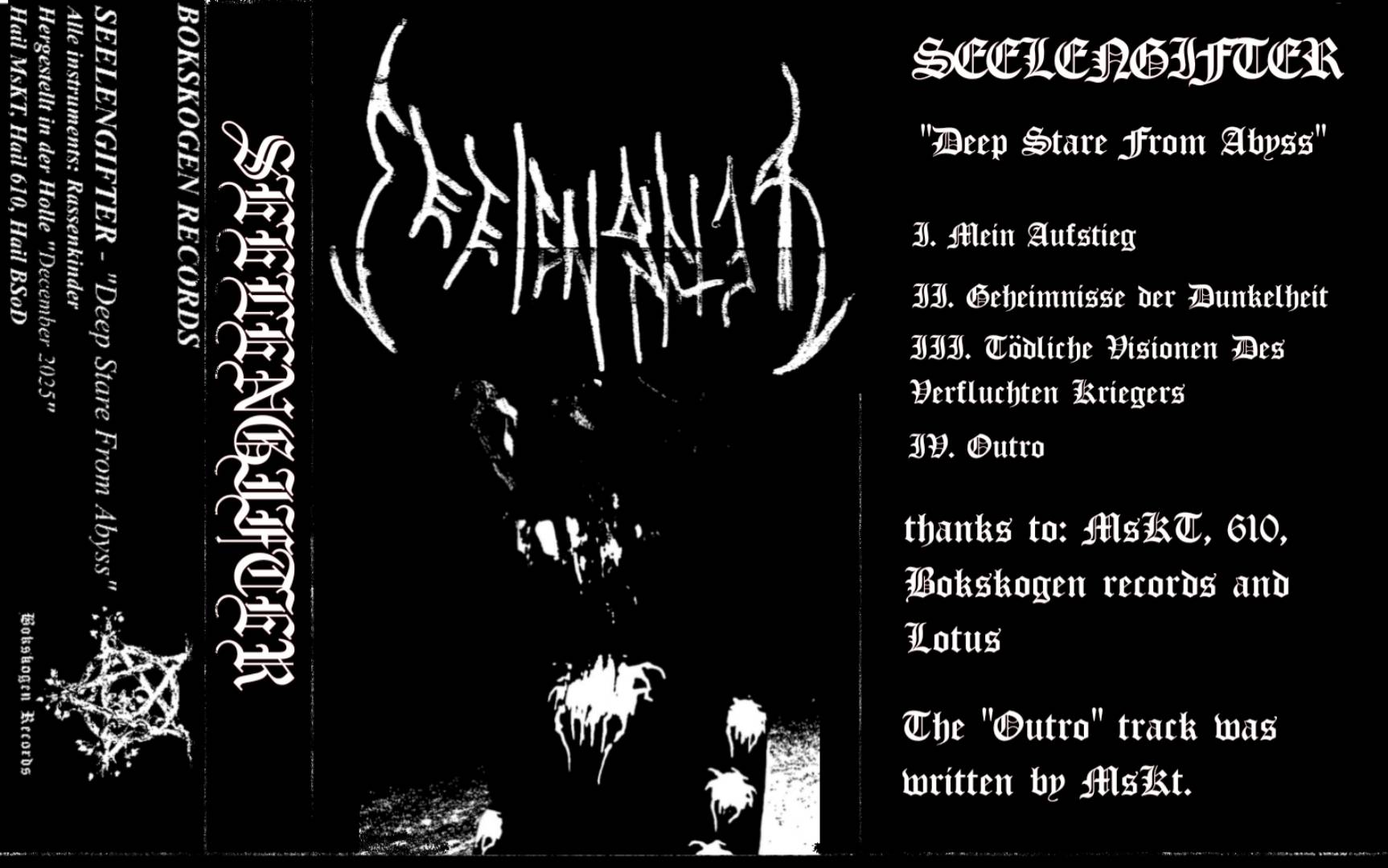 SEELENGIFTER - Deep Stare From Abyss (2025)